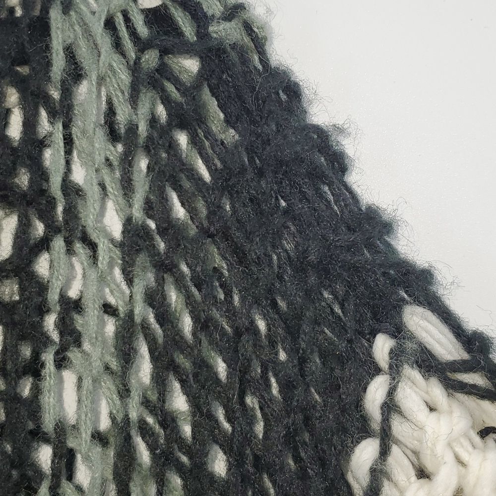 Lumiere Loose Knit Bat Wing Sleeve Sweater. - Picture 14 of 17